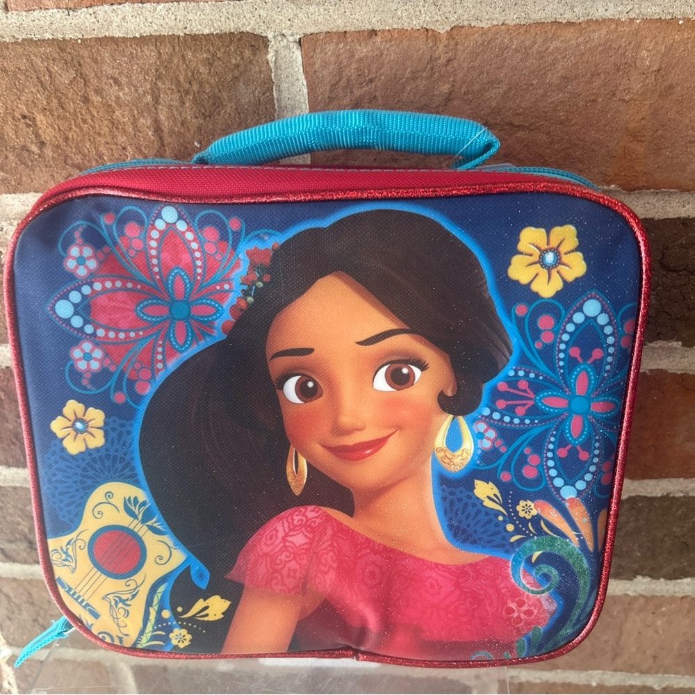 Disney Elena Of Avalor Lunch Bag, Red - New with Tag